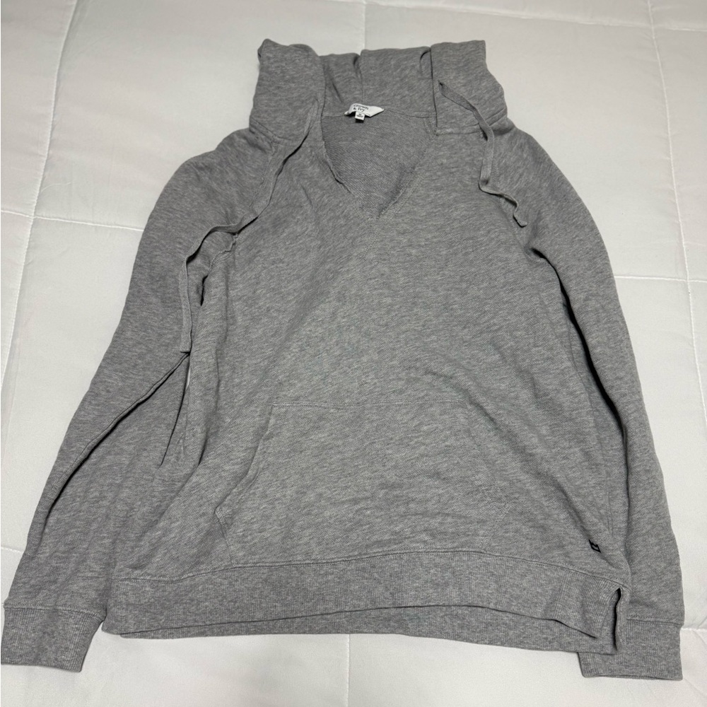 Crown & Ivy Gray Hoodie Sweatshirt